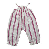 Play Up Salopette Fantasia A Righe per Neonata PA022AQ11503 BIANCO/ROSA PLAY UP 