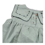 Play Up Abito Giromanica Tinta Unita per Neonata PA022AQ1451 VERDE PLAY UP 