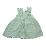 Please Abito Tinta Unita Traforato per Neonata AB08249G71 VERDE ACQUA PLEASE 