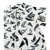 Please Camicia Tinta Unita con Stampa per Neonato CC80364B71 BIANCO PLEASE 