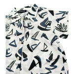 Please Camicia Tinta Unita con Stampa per Bambino CC80364B71J BIANCO PLEASE 