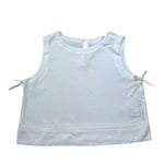 Please Top Giromanica Tinta Unita per Bambina CC89300G72 BIANCO PLEASE 