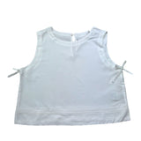 Please Top Giromanica Tinta Unita per Bambina CC89300G72 BIANCO PLEASE 