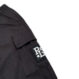 Please Pantalone Tinta Unita con Elastico In Vita per Neonato FJ19042B71 NERO PLEASE 