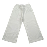 Please Pantalone Tinta Unita Modello Palazzo per Bambina JB29012G73JJ PANNA PLEASE 