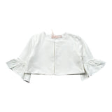 Please Coprispalle Tinta Unita per Bambina LG05042G62J BIANCO PLEASE 