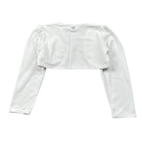 Please Coprispalle Tinta Unita per Bambina LG08032G73X BIANCO PLEASE 