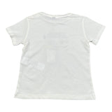 Please T-Shirt Girocollo Tinta Unita con Stampa per Neonato MBA2030B71 BIANCO PLEASE 