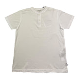 Please T-Shirt Tina Unita con Bottoni per Bambino ME03030B73 BIANCO PLEASE 