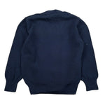 Please Cardigan Tinta Unita con Bottoni per Neonato NB03230B73 BLU PLEASE 