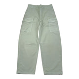 Please Pantalone Tinta Unita con Tasconi per Bambina PH29132G72 VERDE PLEASE 