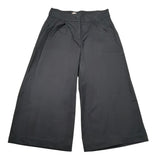 Please Pantalone Tinta Unita Modello A Palazzo per Bambina PHP4132G73 NERO PLEASE 