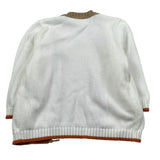 Pure Firenze Cardigan tinta unita con Profili In Contrasto Bianco per Neonato PC01617 BIANCO PURE FIRENZE 