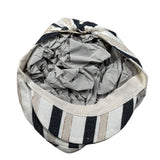Pure Firenze Cappello Stampa Fantasia A Righe per Neonato PC03755 PANNA PURE FIRENZE 
