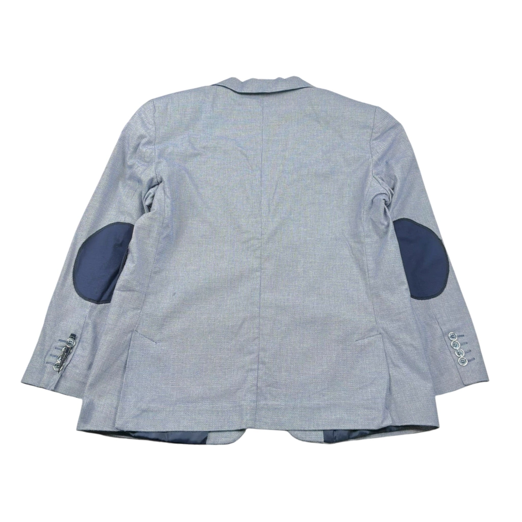 Qdk Giacca Tinta Unita con Microfantasia per Bambino 707919 AZZURRO QDK 