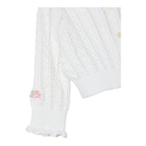 Ralph Lauren Coprispalle Tinta Unita con Bottoni per Neonata 310934999002 BIANCO RALPH LAUREN 