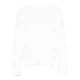 Ralph Lauren Cardigan Tinta Unita con Trecce per Bambina 312543047064 BIANCO RALPH LAUREN 