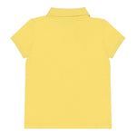 Ralph Lauren Polo Mezza Manica Tinta Unita con Logo per Neonata 312698589132N GIALLO RALPH LAUREN 