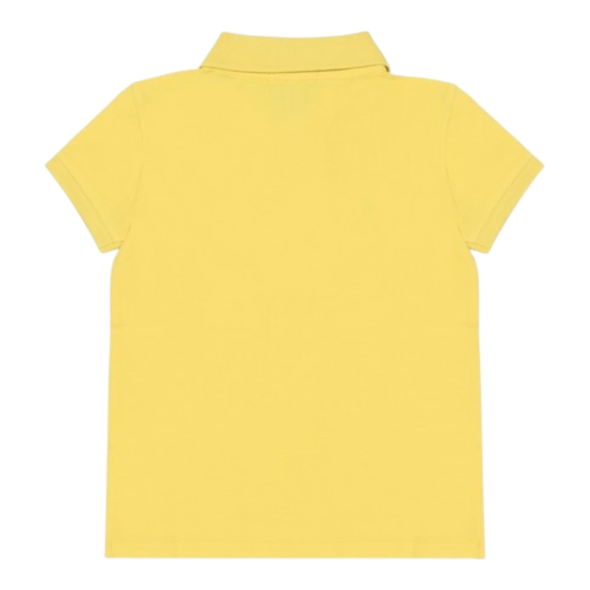 Ralph Lauren Polo Mezza Manica Tinta Unita con Logo per Neonata 312698589132N GIALLO RALPH LAUREN 