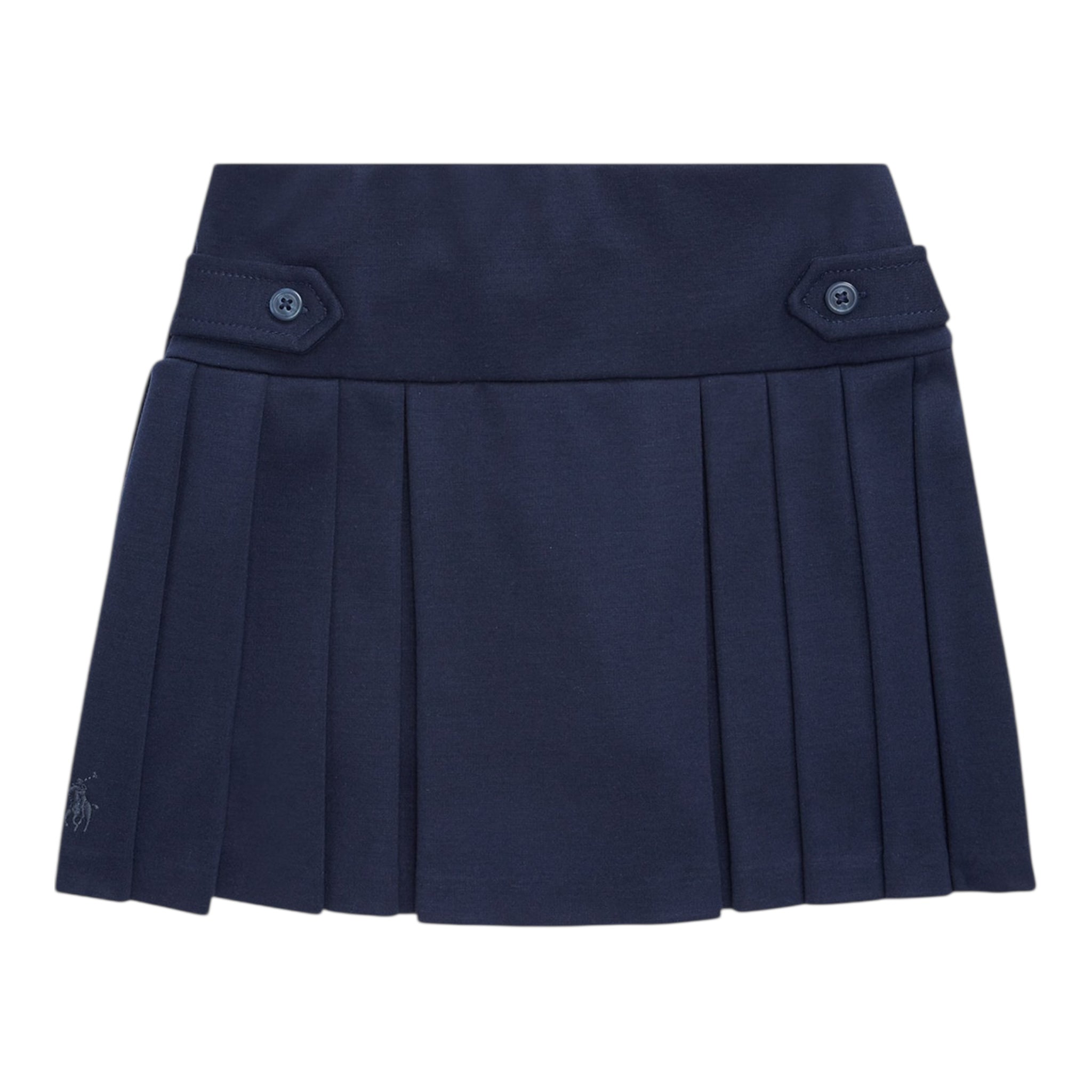 Ralph Lauren Gonna Tinta Unita con Elastico In Vita per Neonata 312749584001N BLU RALPH LAUREN 