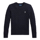 Ralph Lauren Maglia Girocollo Tinta Unita con Logo per Bambino 313901316009 BLU RALPH LAUREN 
