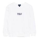 Ralph Lauren Felpa Chiusa Girocollo Tinta Unita per Bambino 322958154001 BIANCO RALPH LAUREN 