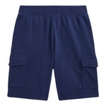 Ralph Lauren Bermuda Tuta Tinta Unita con Logo per Bambino 322958158002 BLU RALPH LAUREN 
