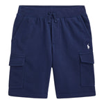 Ralph Lauren Bermuda Tuta Tinta Unita con Logo per Neonato 322958158002N BLU RALPH LAUREN 