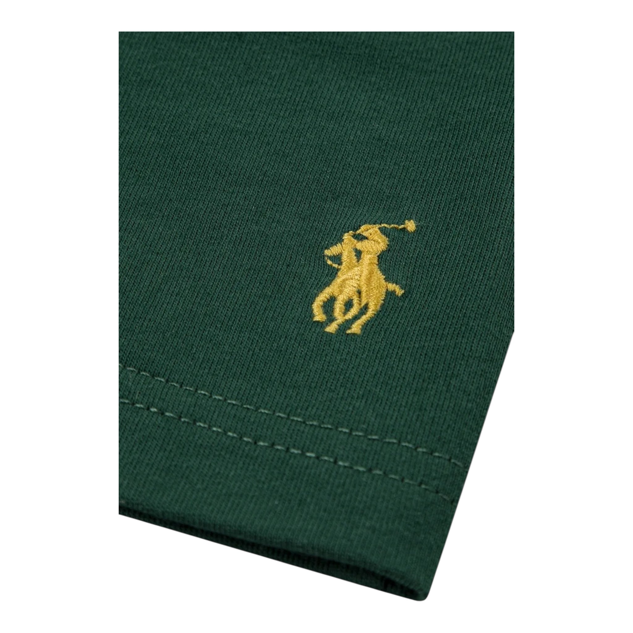 Ralph Lauren Completo 2 Pezzi T-Shirt-Pantalone per Bambino 9P0278 VERDE RALPH LAUREN 
