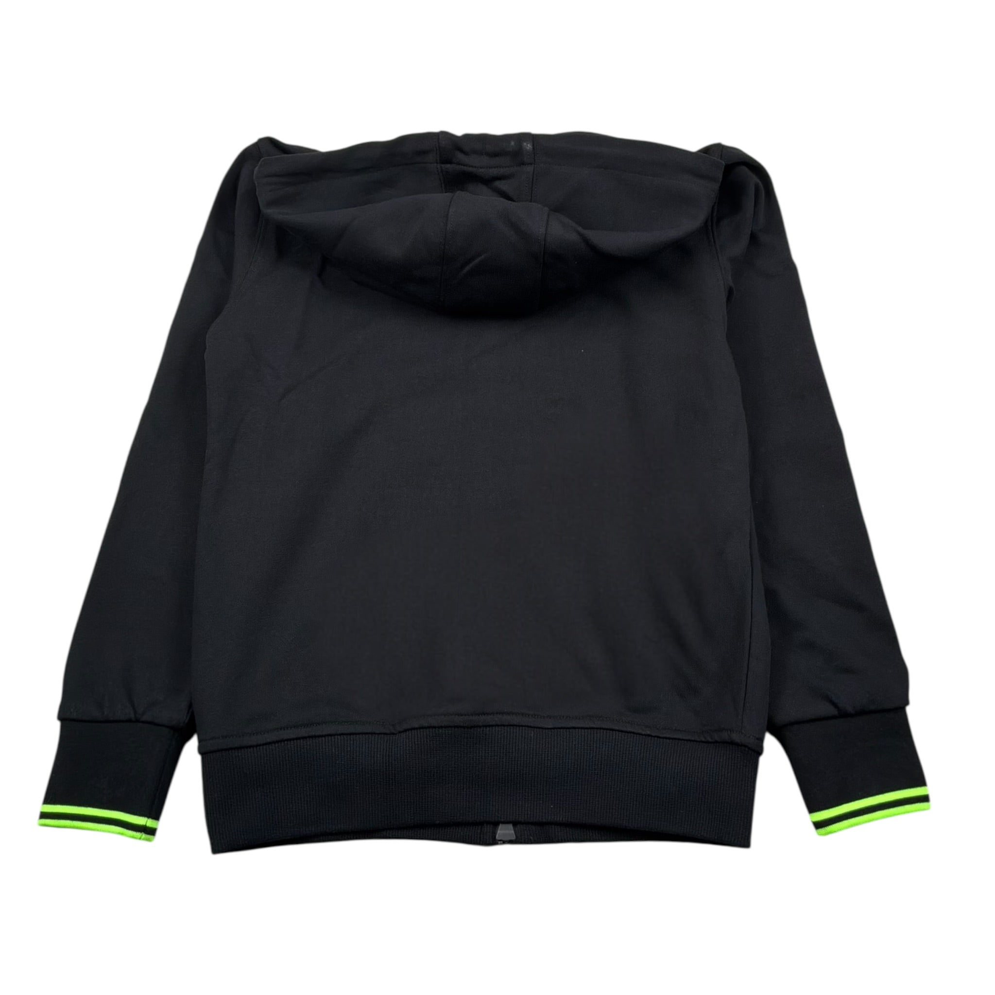 Refrigiwear Felpa con Zip E Cappucci Tinta Unita per Bambino 109WRMJS25 NERO REFRIGIWEAR 