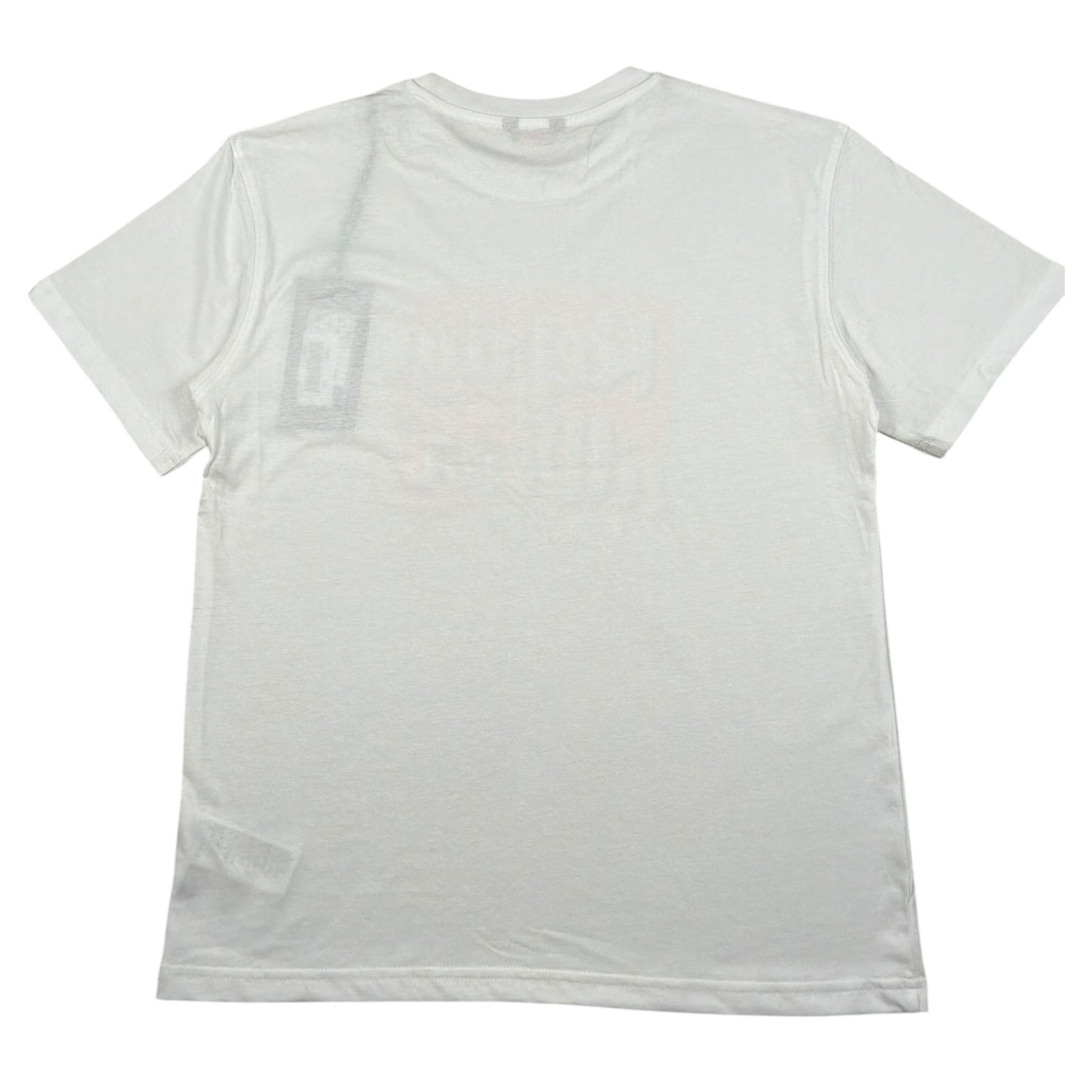 Refrigiwear T-Shirt Girocollo Tinta Unita con Logo per Bambino 121TRMJS25 BIANCO REFRIGIWEAR 