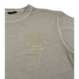 Refrigiwear T-Shirt Girocollo Tinta Unita con Stampa per Bambino 137TRMJS25 BEIGE REFRIGIWEAR 