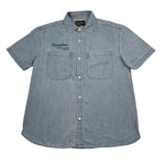 Refrigiwear Camicia Mezza Manica In Denim per Bambino 153SRMJS25 AZZURRO REFRIGIWEAR 