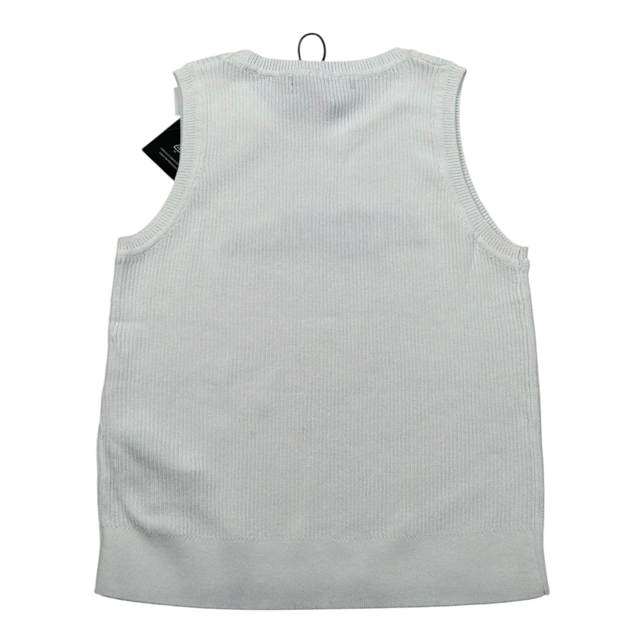 Refrigiwear Top Giromanica Tinta Unita con Stampa Logo per Bambina 334TRFJS25 BIANCO REFRIGIWEAR 