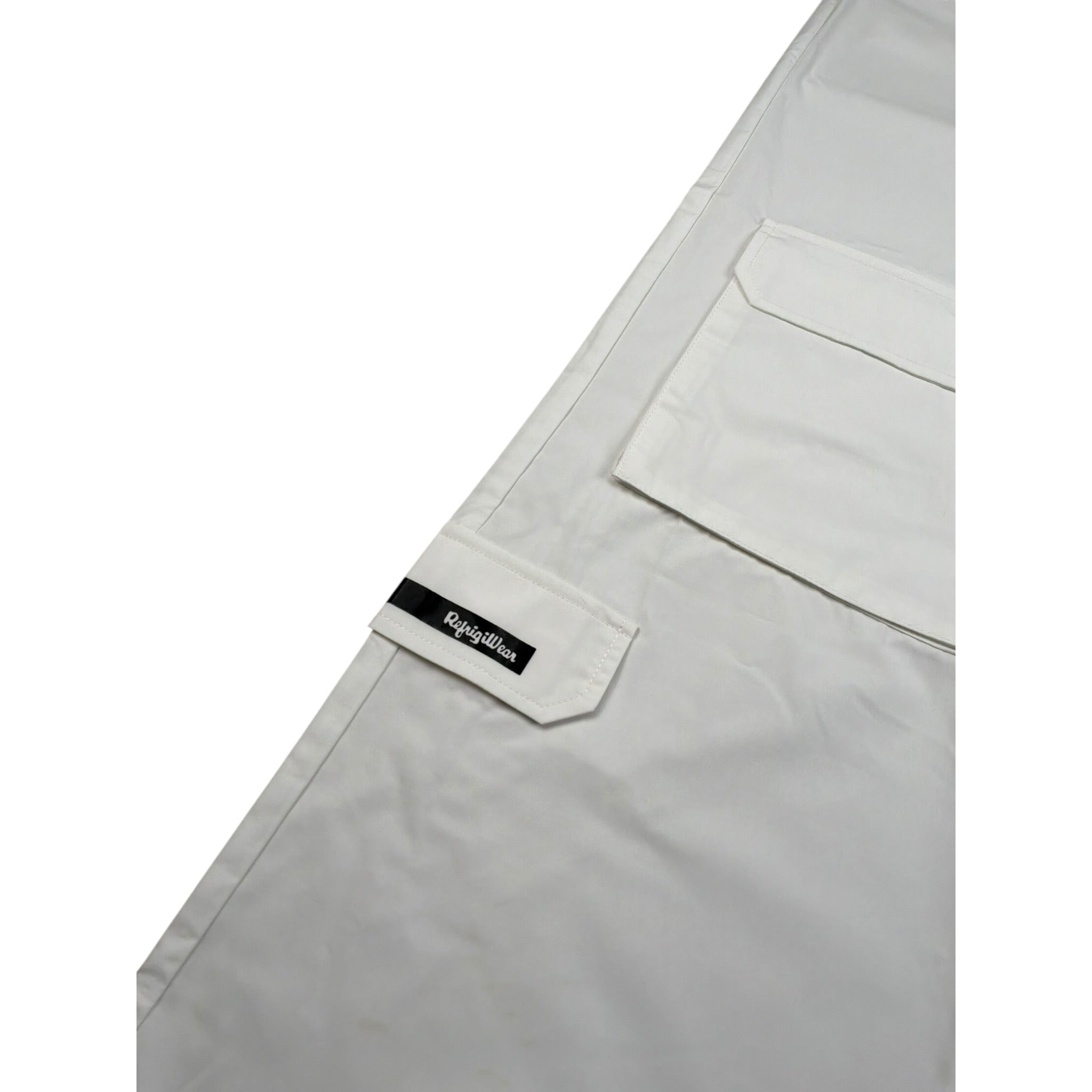 Refrigiwear Pantalone Tinta Unita Modello Palazzo per Bambina 345PRFJS25 BIANCO REFRIGIWEAR 