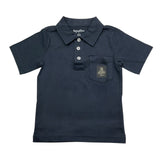 Refrigiwear Polo Tinta Unita con Logo Mezza Manica per Neonato FJFJF BLU REFRIGIWEAR 