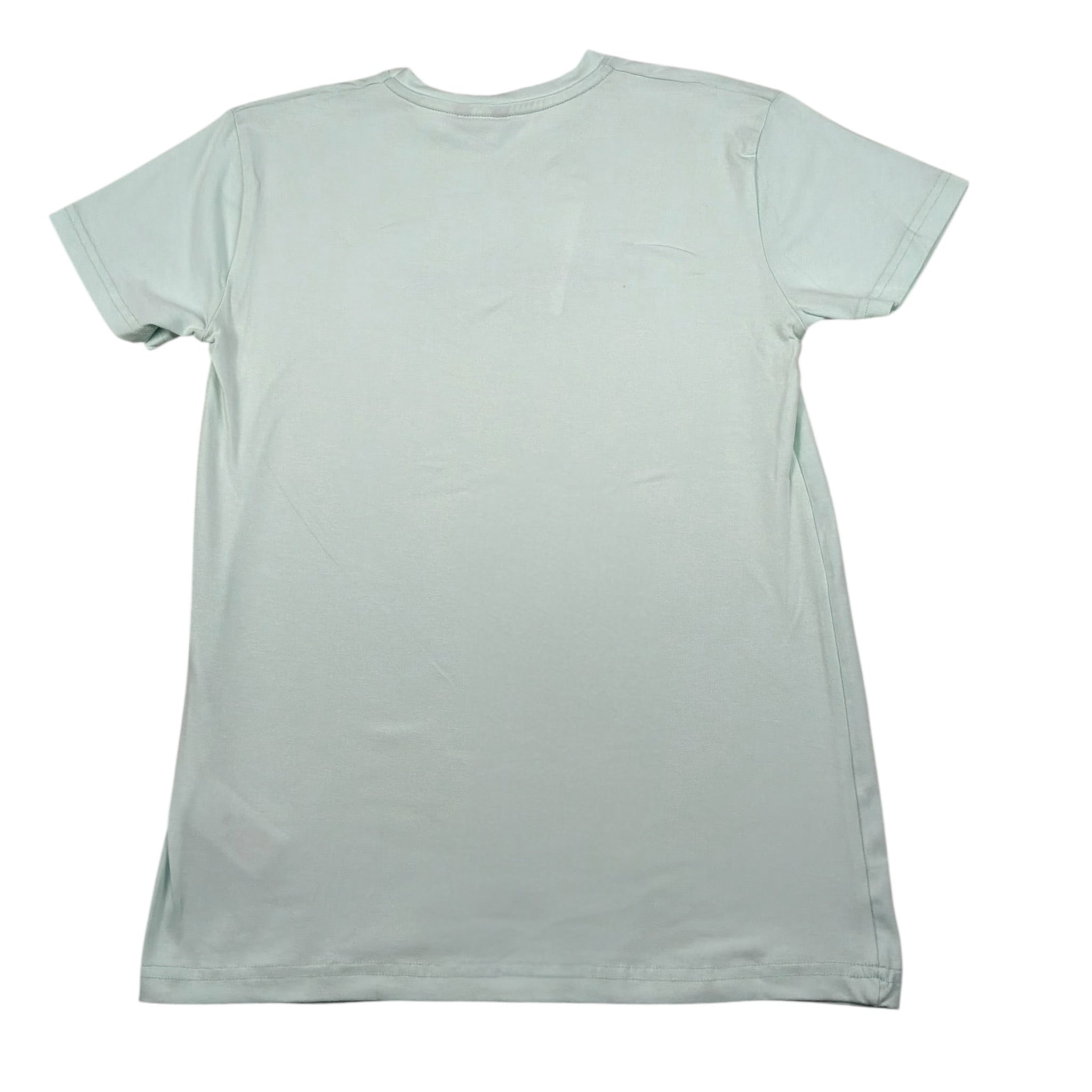 Refrigiwear T-Shirt Girocollo Tinta Unita Constampa per Bambino RW376 VERDE ACQUA REFRIGIWEAR 