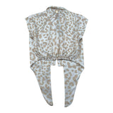 Relish Camicia Tinta Unita con Fantasia Maculata per Bambina RGP2403006001 BIANCO RELISH 