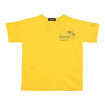 Replay T-Shirt Girocollo Tinta Unita con Stampa per Bambino SB7349 GIALLO REPLAY 