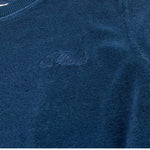 Saint Barth Felpa Girocollo Tinta Unita per Bambino 00145LLL BLU SAINT BARTH 