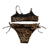 Saint Barth Costume 2 Pezzi Fascia-Slip per Bambina 00190L MARRONE SAINT BARTH 
