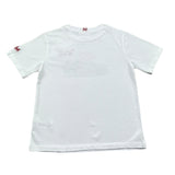 Saint Barth T-Shirt Girocollo Tinta Unita con Stampa per Bambino 00292L BIANCO SAINT BARTH 