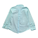 Saint Barth Camicia Tinta Unita Manica Lunga per Bambino 00424L AZZURRO SAINT BARTH 