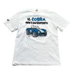 Saint Barth T-Shirt Girocollo Tinta Unita con Stampa per Bambino 00646LL BIANCO SAINT BARTH 