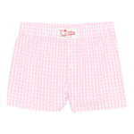 Saint Barth Short Fantasia Quadretti  per Bambina BXY0010366 ROSA SAINT BARTH 