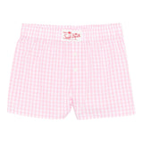 Saint Barth Short Fantasia Quadretti  per Bambina BXY0010366 ROSA SAINT BARTH 