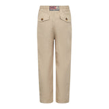 Saint Barth Pantalone Tinta Unita con Elastico In Vita per Neonato CALAIS BEIGE SAINT BARTH 