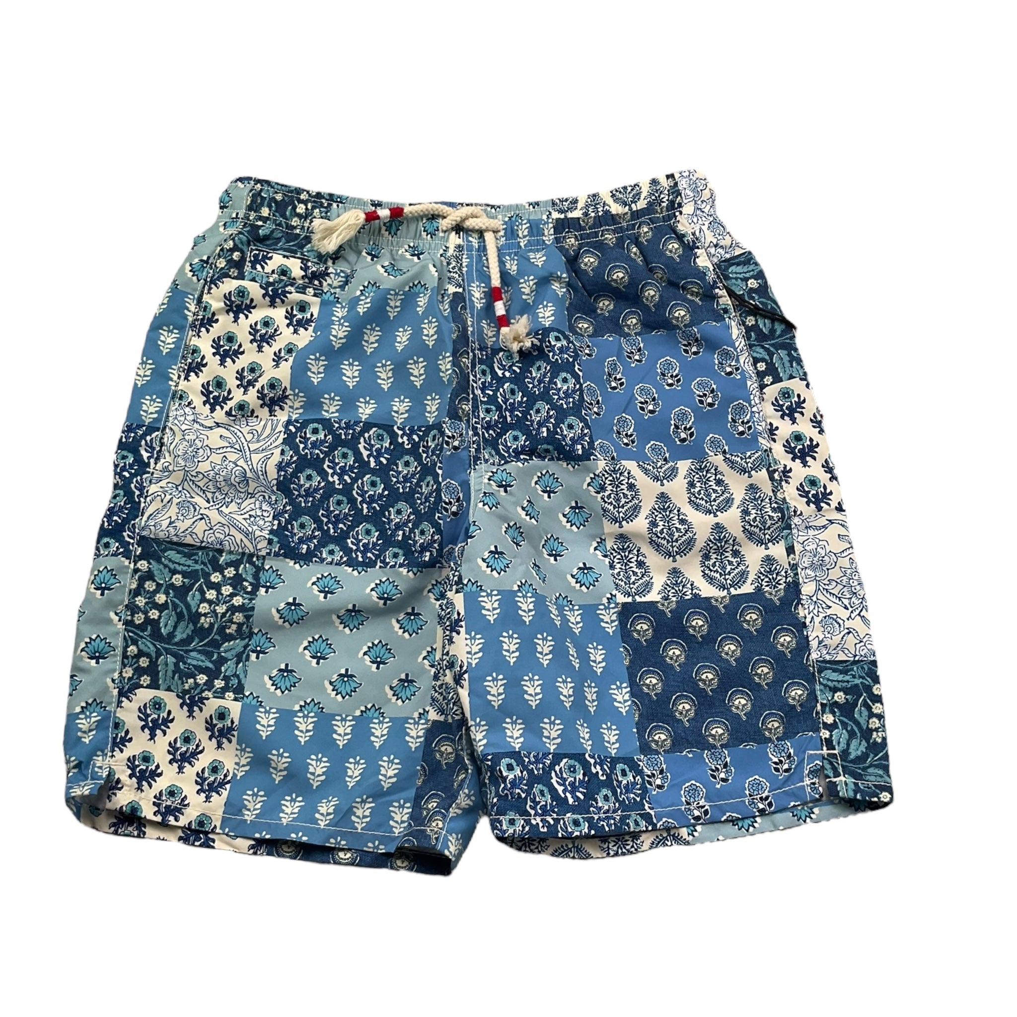 Saint Barth Costume Stampa Fantasia per Bambino CAP0003 AZZURRO SAINT BARTH 