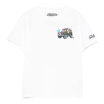 Saint Barth T-Shirt Girocollo Tinta Unita con Stampa per Bambino CPTGAN BIANCO SAINT BARTH 