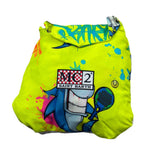 Saint Barth Costume Tinta Unita con Squali per Bambino CPTS GIALLO FLUO SAINT BARTH 